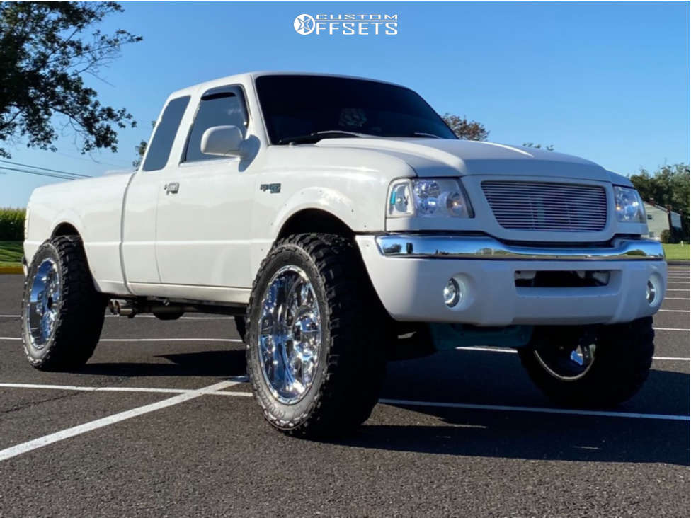 2003 Ford Ranger with 20x12 -55 XD Riot and 33/12.5R20 Federal Couragia Mt  and Stock | Custom Offsets