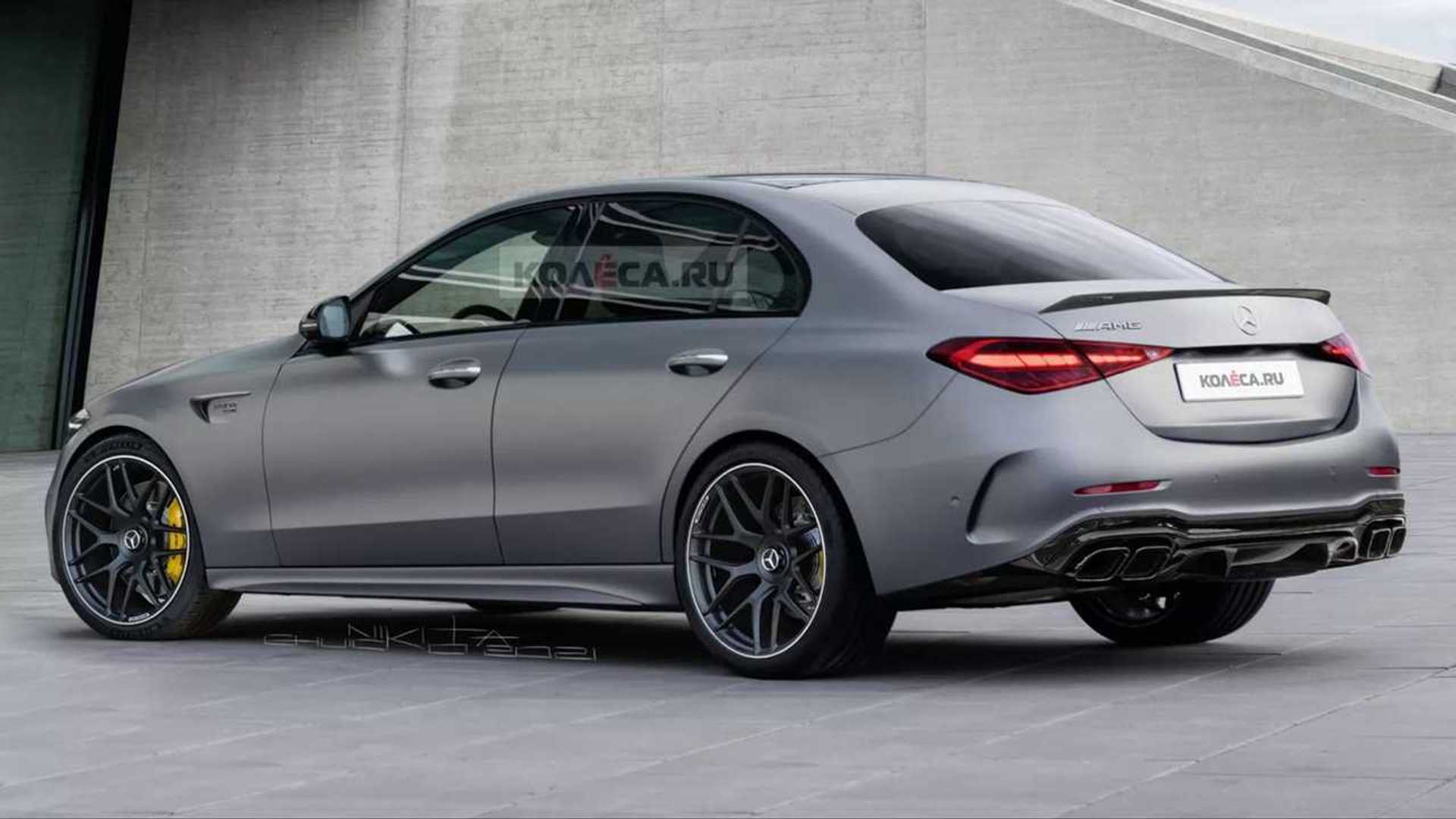 Next-Gen AMG C63 Renderings Reveal Classy Performance Sedan