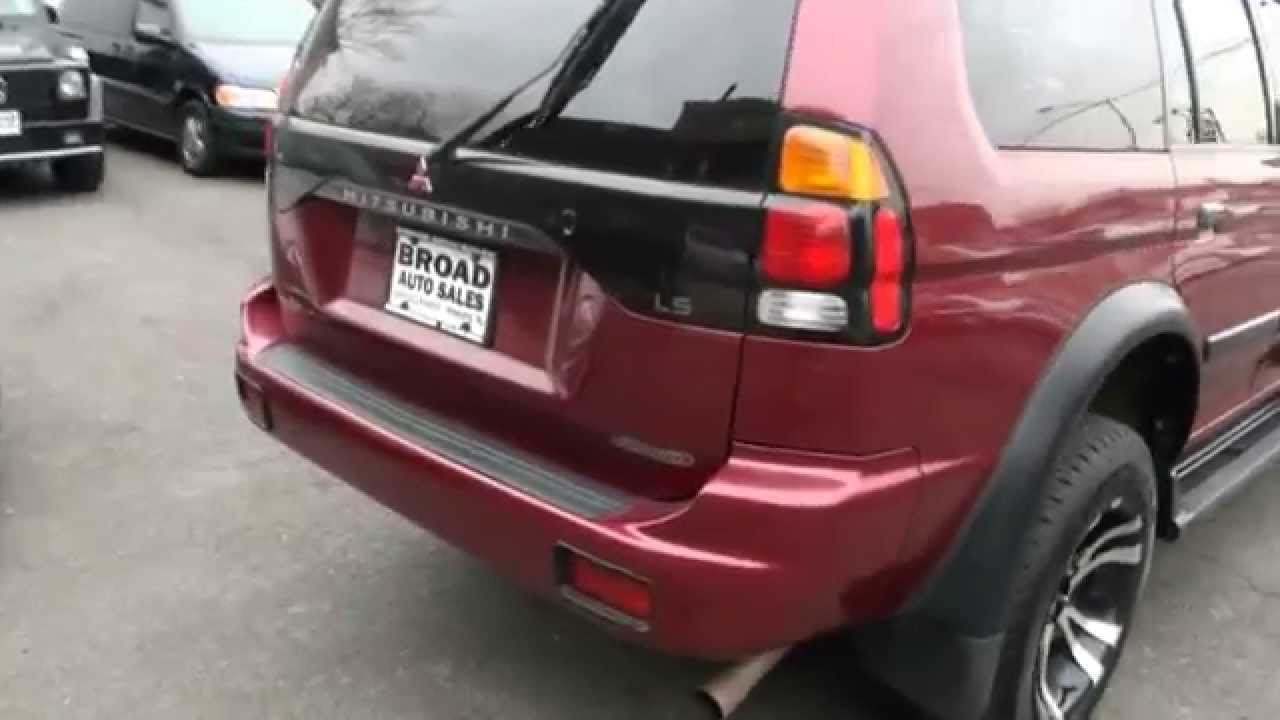 2001 Mitsubishi Montero Sport LS V6 4WD - YouTube