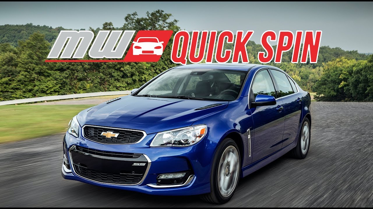 2017 Chevrolet SS Sedan | Quick Spin - YouTube