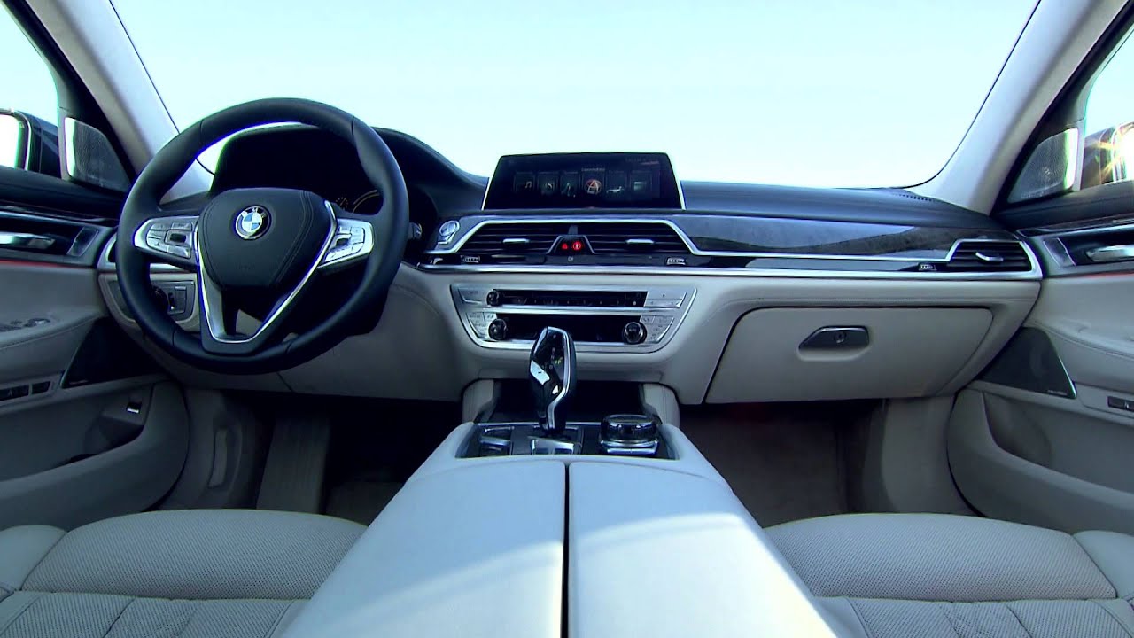 2016 BMW 750Li interior footage - YouTube