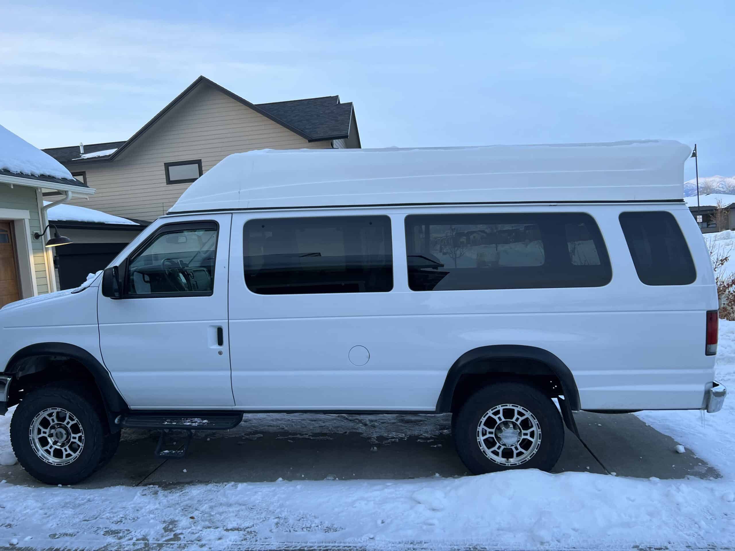 2013 Ford Econoline E350 Super Duty 4×4 with Colorado Campervan poptop -  Vanlife Trader