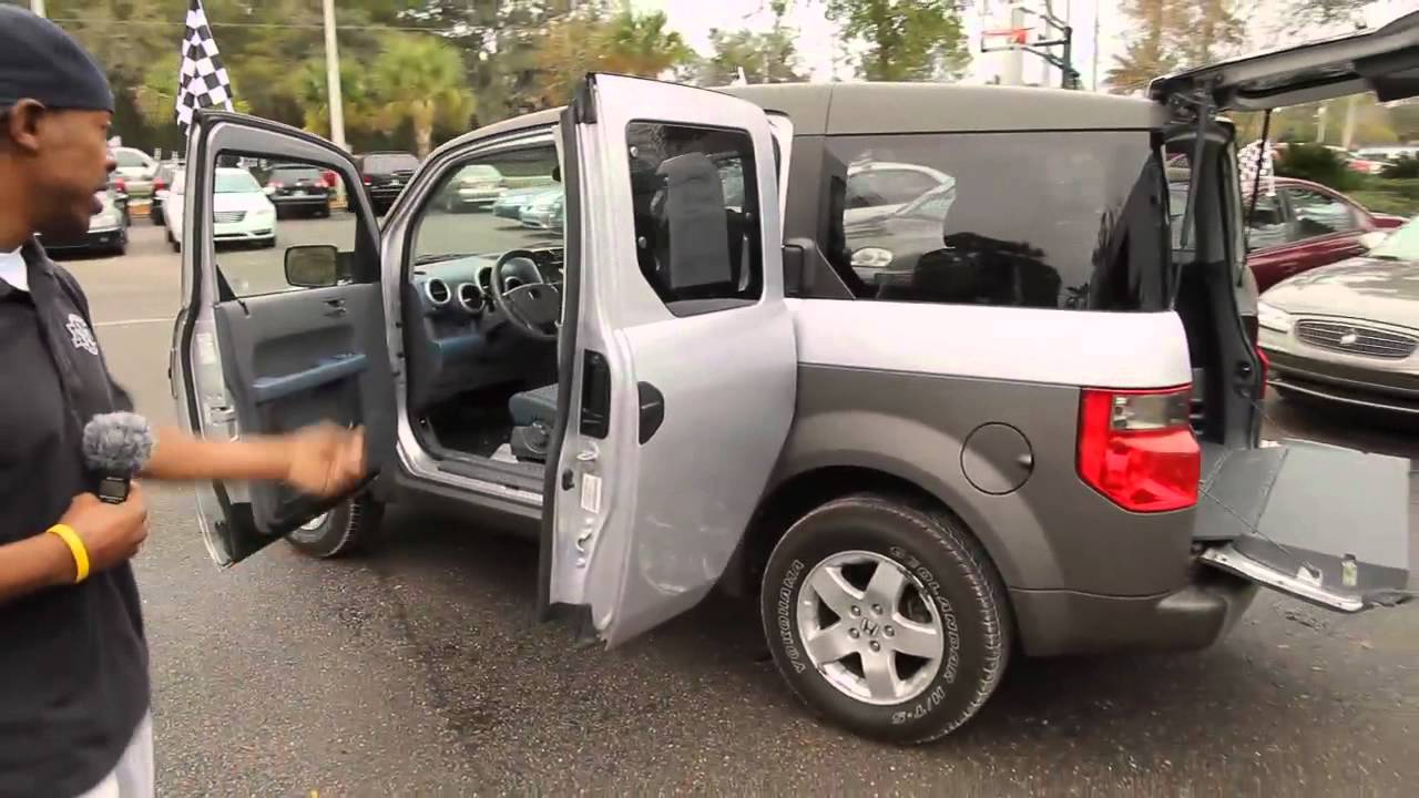 Autoline's 2003 Honda Element EX Walk Around Review Test Drive - YouTube