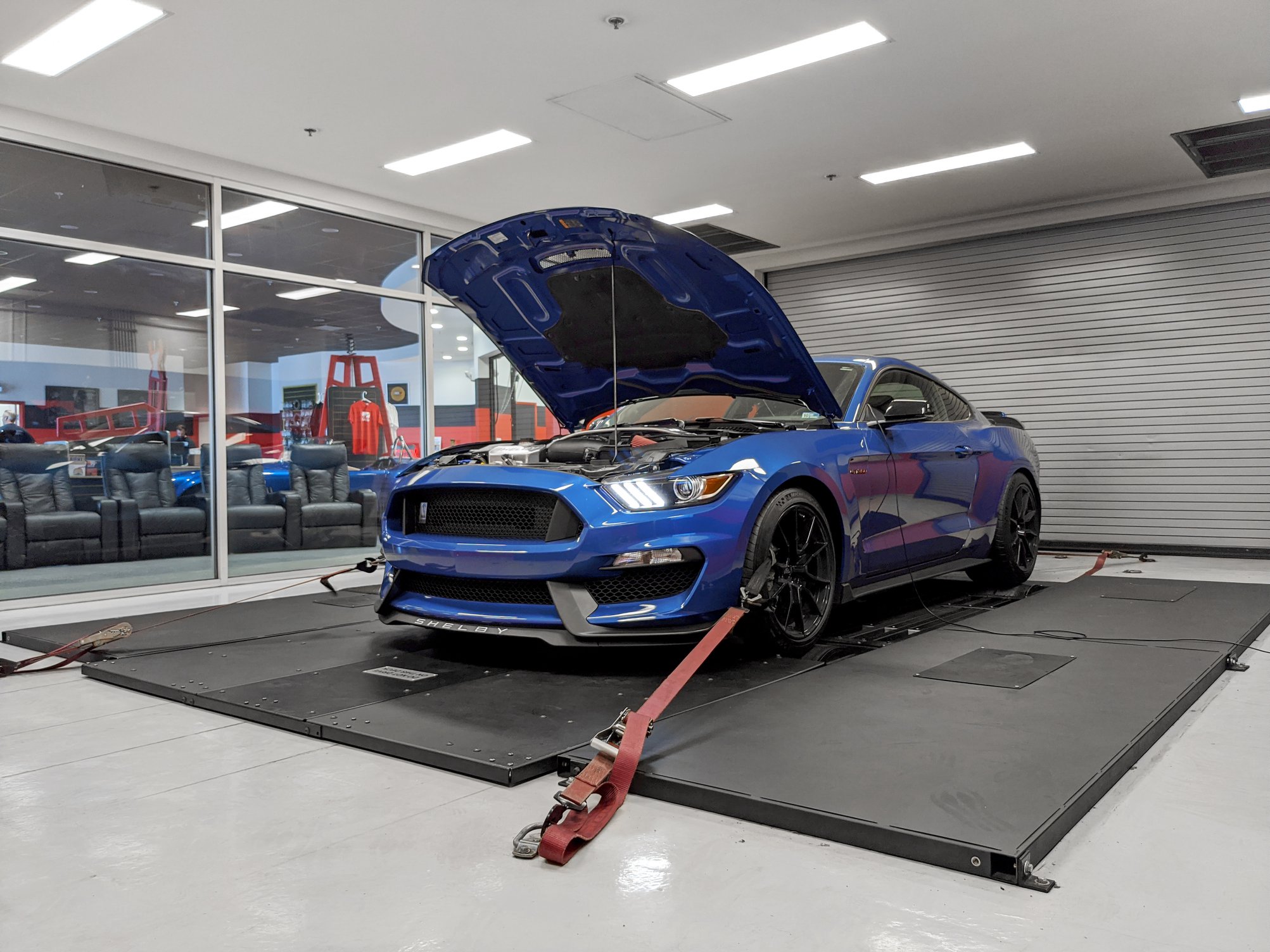 Velocity Blue 2020 Ford Mustang Shelby GT350 - National Speed