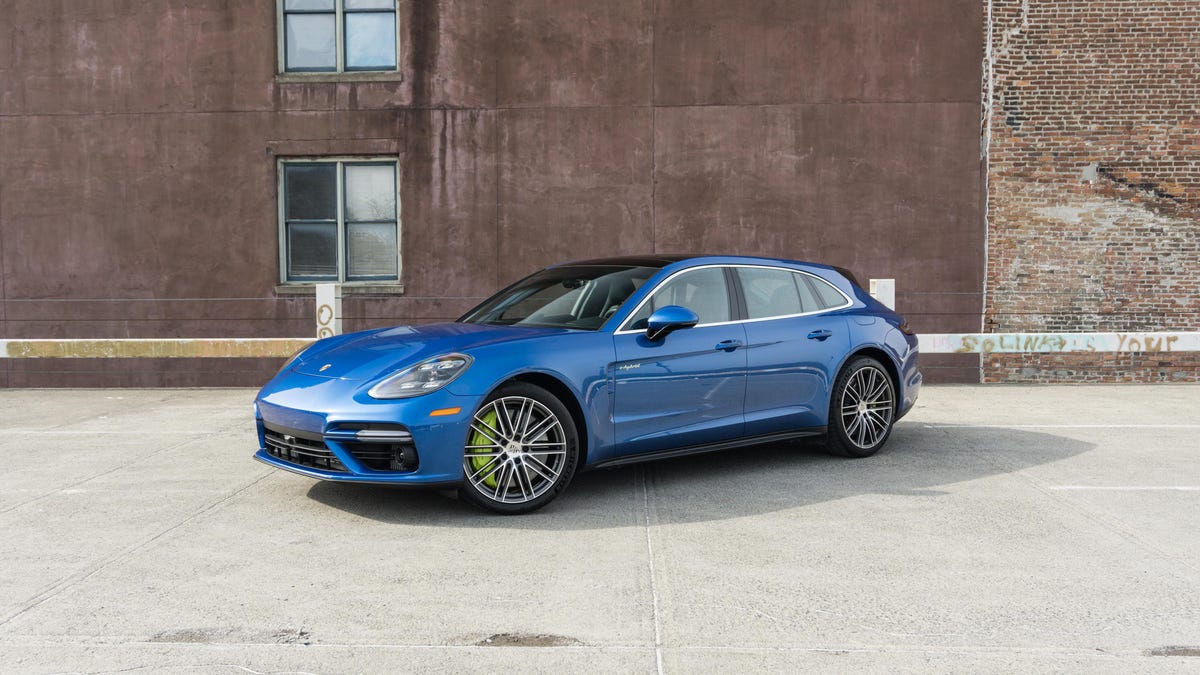 2018 Porsche Panamera Turbo S E-Hybrid Sport Turismo Review: A mighty,  frugal wagon - CNET