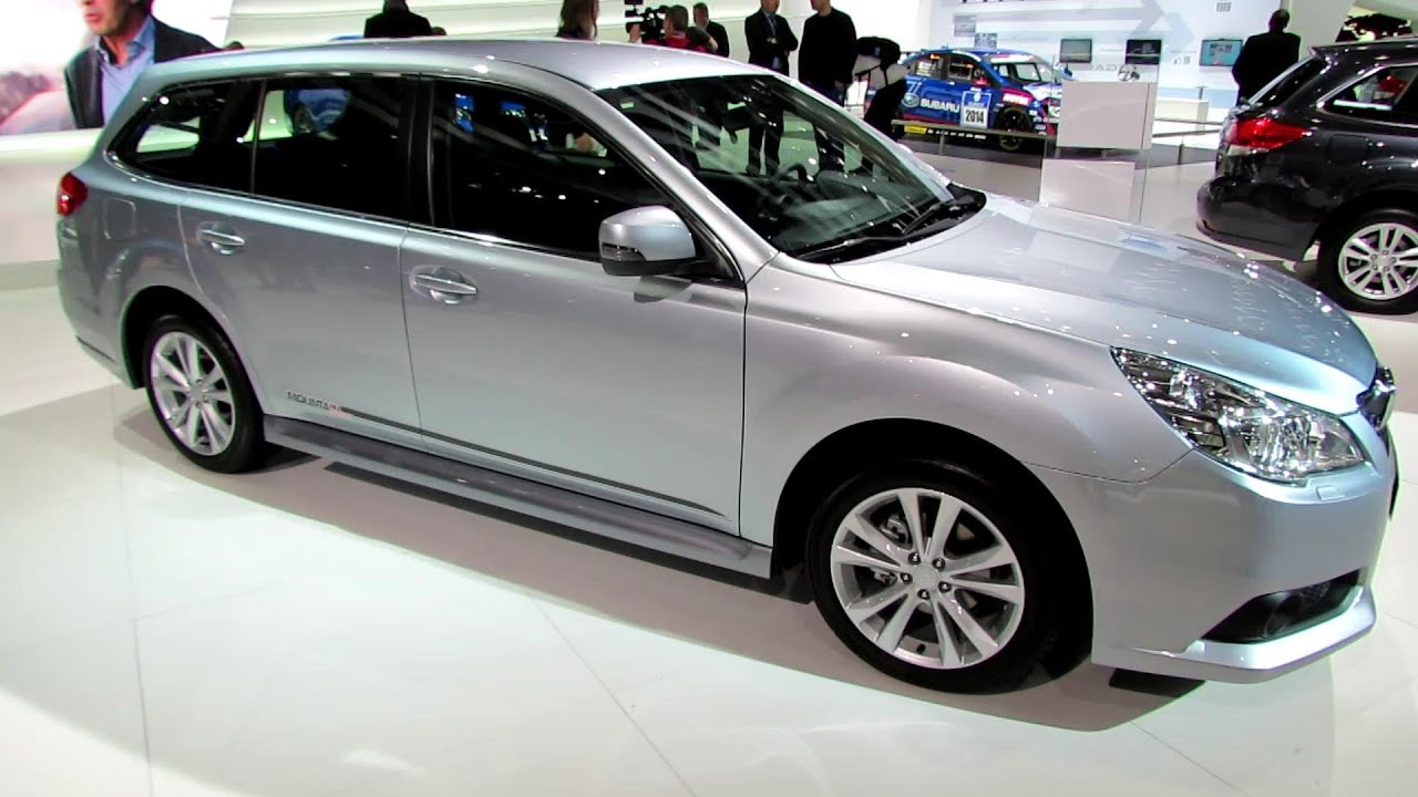 2014 Subaru Legacy Wagon Mountain Sport - Exterior and Interior Walkaround  - 2014 Geneva Motor Show - YouTube