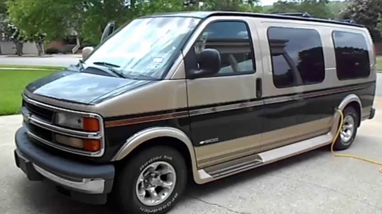 Stealth Urban Camping Van - 2000 Chevy Express - YouTube