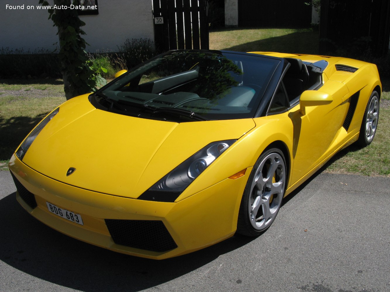 2005 Lamborghini Gallardo Spyder 5.0i V10 (520 Hp) AWD | Technical specs,  data, fuel consumption, Dimensions