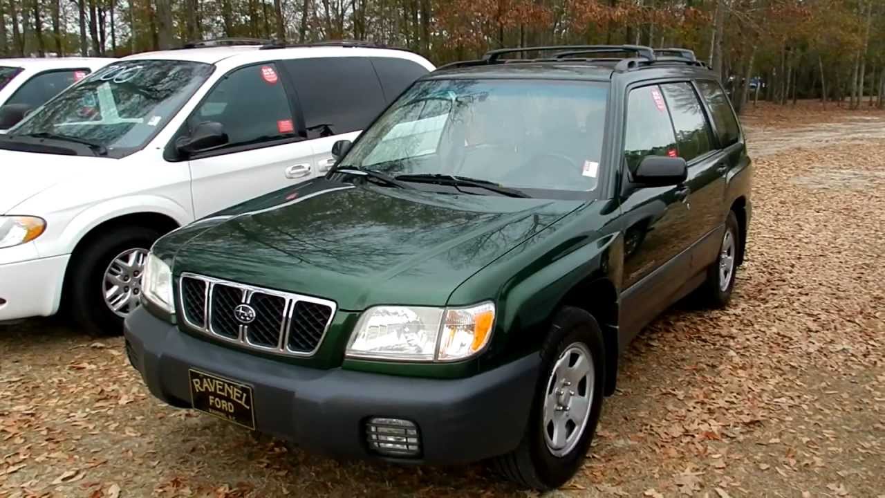 2002 SUBARU FORESTER REVIEW L AWD * FOR SALE @ RAVENEL FORD * CHARLESTON -  YouTube