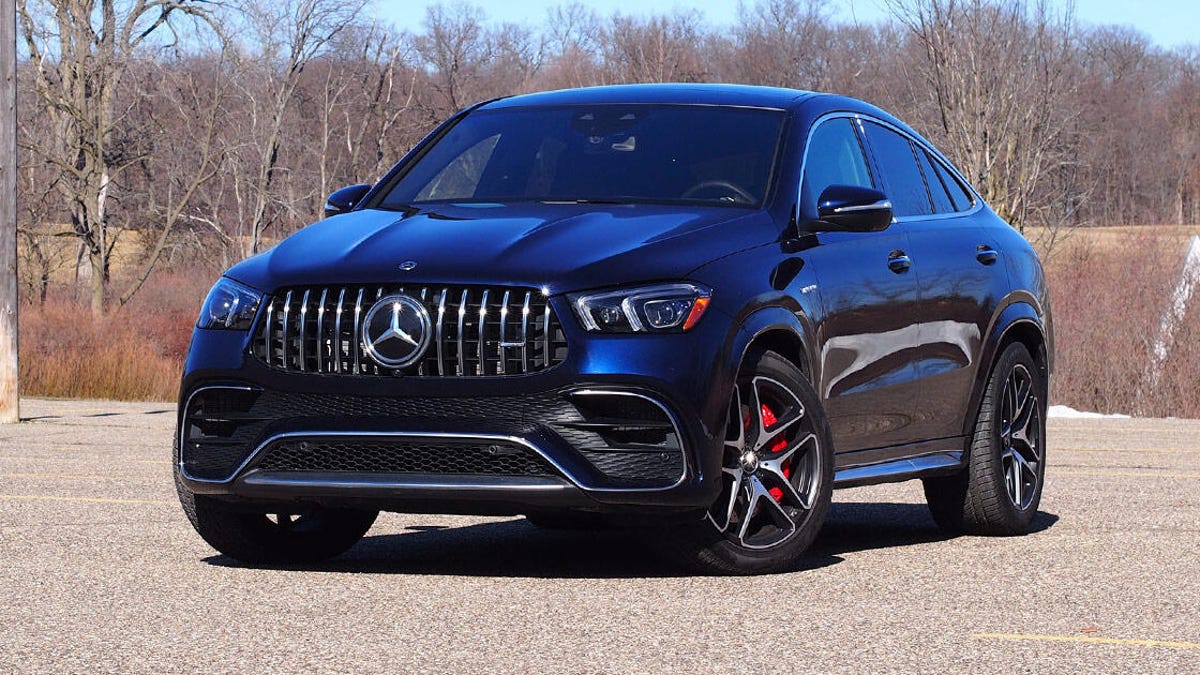 2021 Mercedes-AMG GLE63 S Coupe review: Half-risen roof, full-fun drive -  CNET