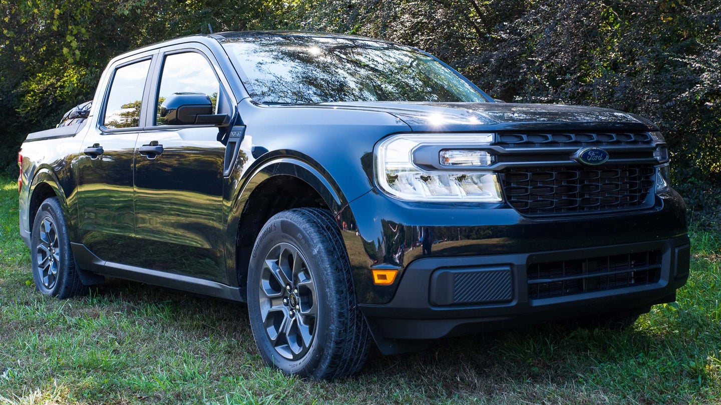 2022 Ford Maverick First Drive Review: America's Cheapest Hybrid Is a True  Truck, Too