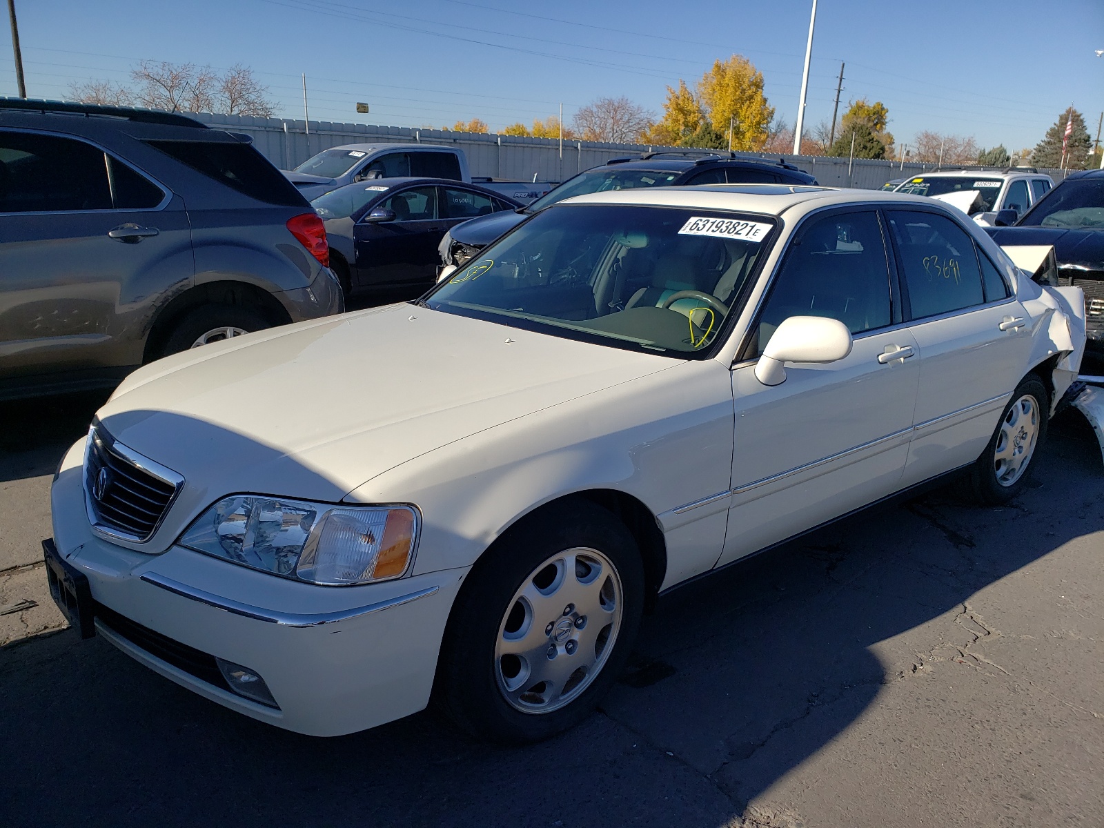 ACURA 3.5RL 2001, JH4KA96501C000351 — Auto Auction Spot