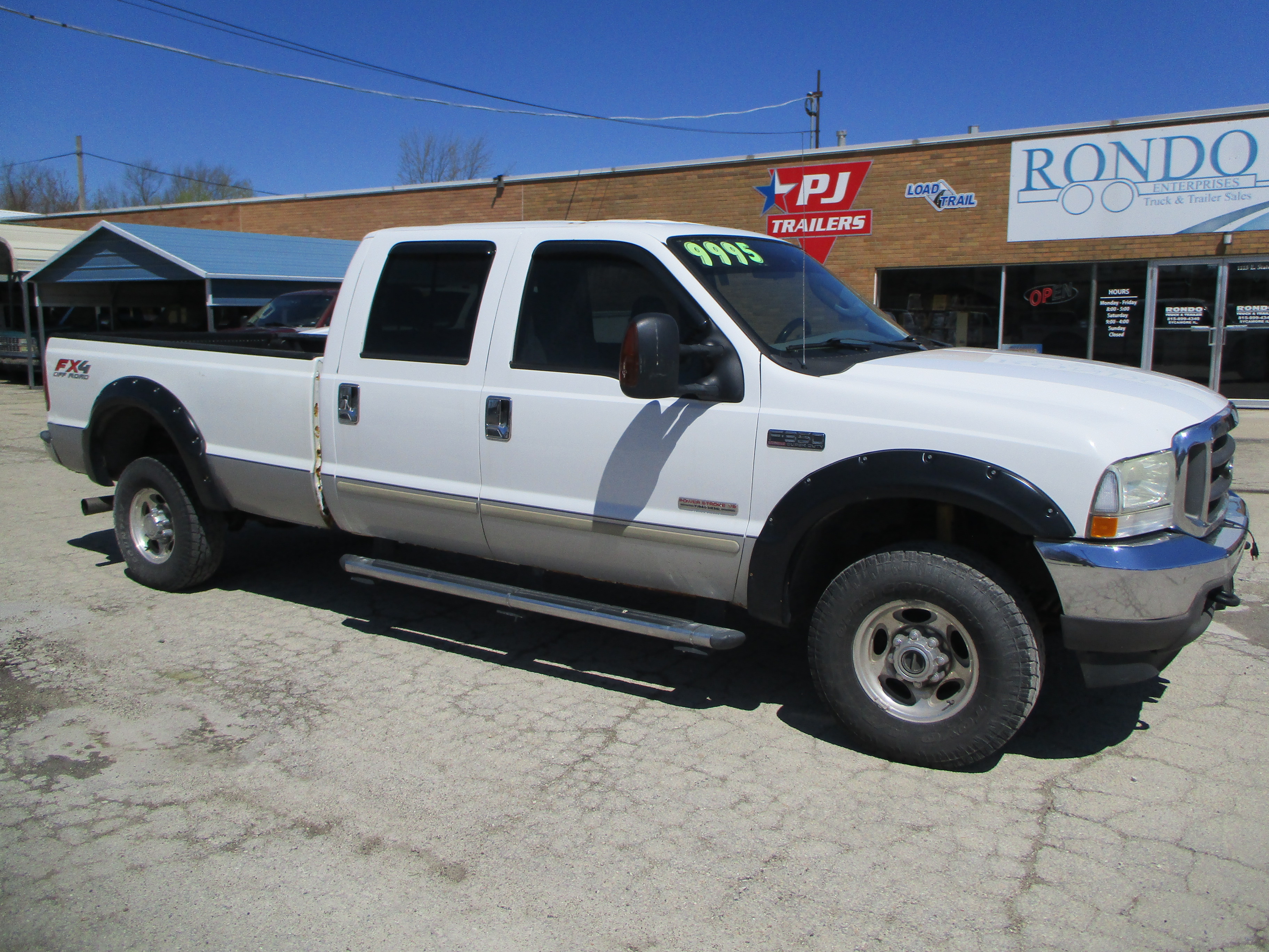 2004 Ford F350 Crew Cab Long Bed Lariat :: Rondo Trailer