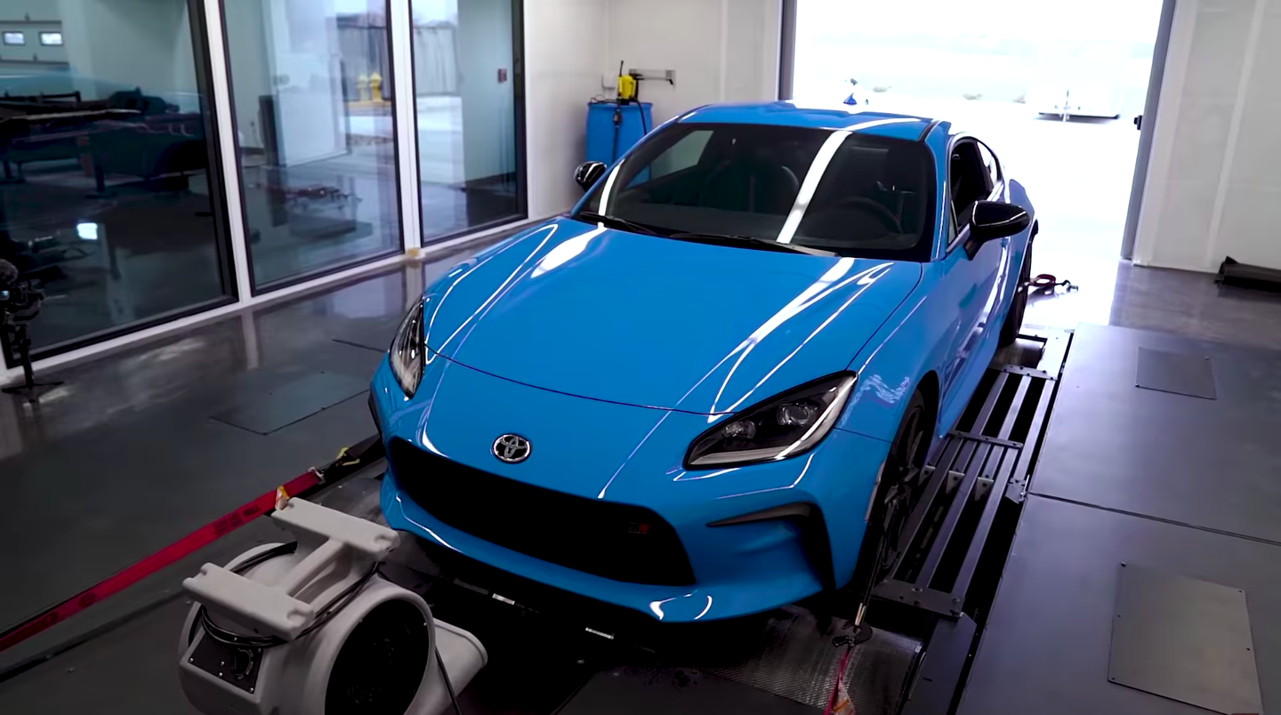 The 2022 Toyota GR86 Makes More Power Than Expected on a Dyno
