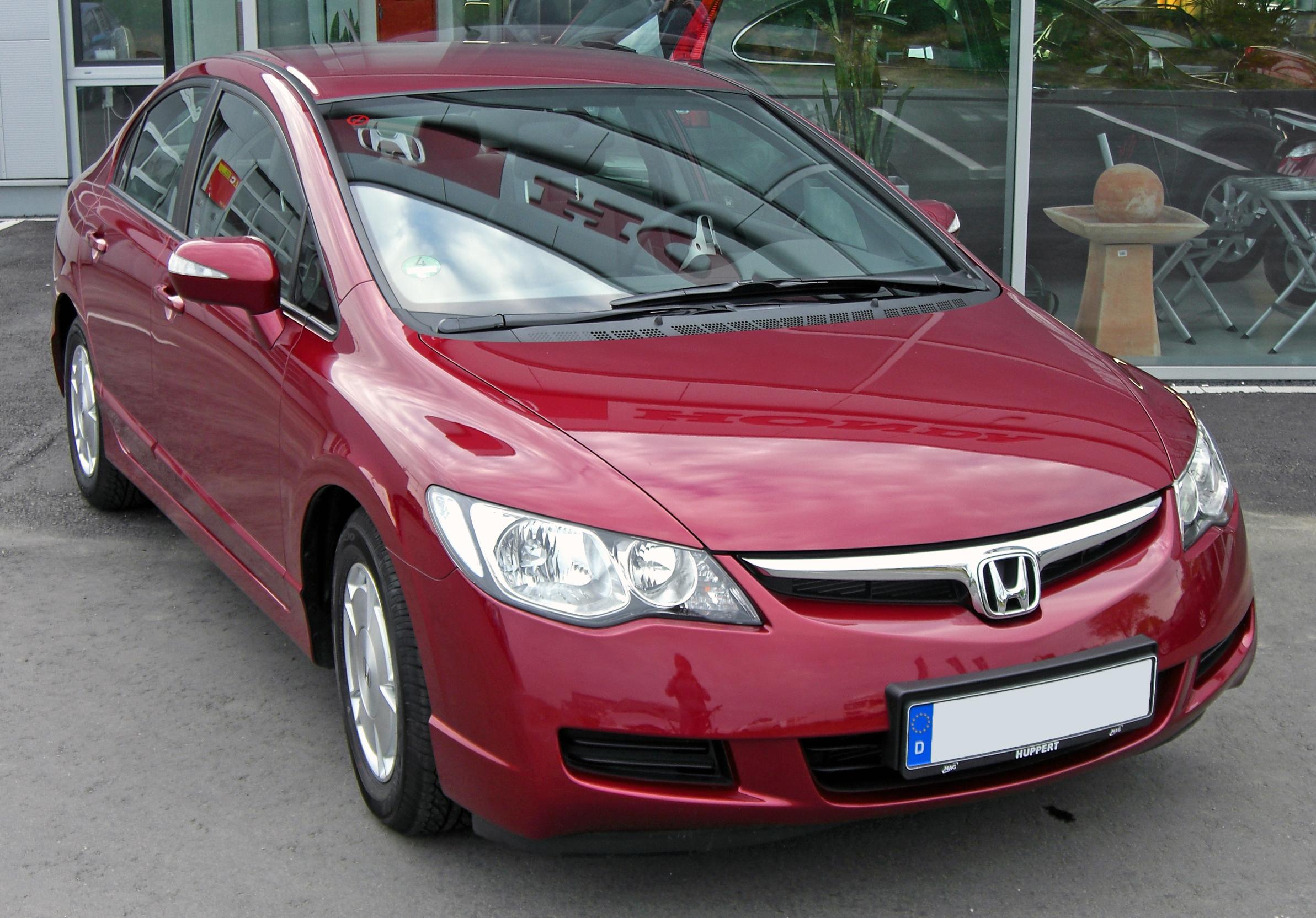 File:Honda Civic Hybrid 20090504 front.jpg - Wikimedia Commons