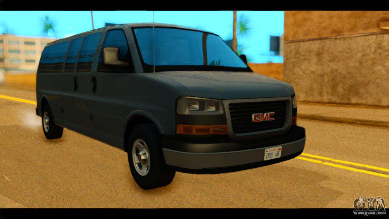 GMC Savana 3500 Passenger 2013 for GTA San Andreas