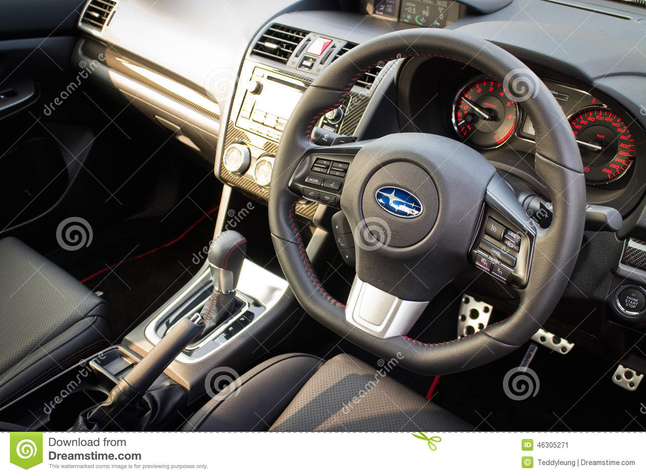 Subaru WRX 2014 Interior editorial photo. Image of luxury - 46305271
