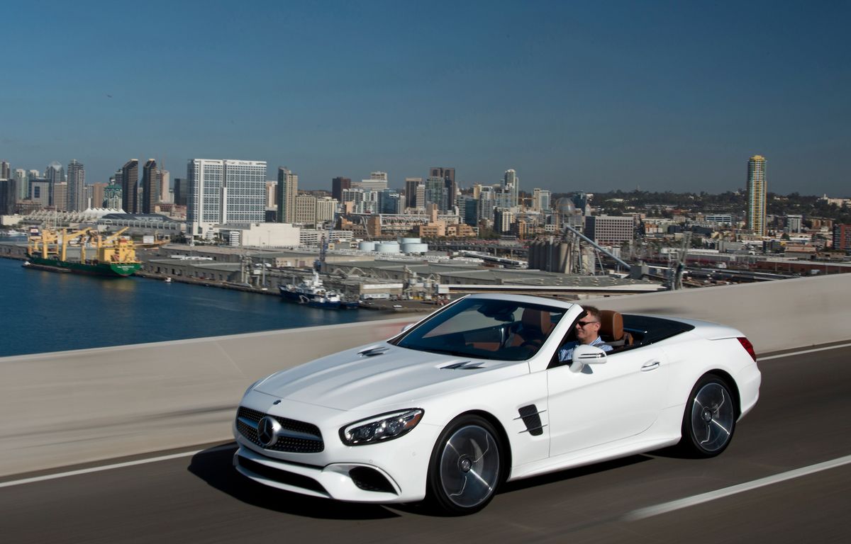 Driven: Refined, Relaxed 2017 Mercedes SL-class