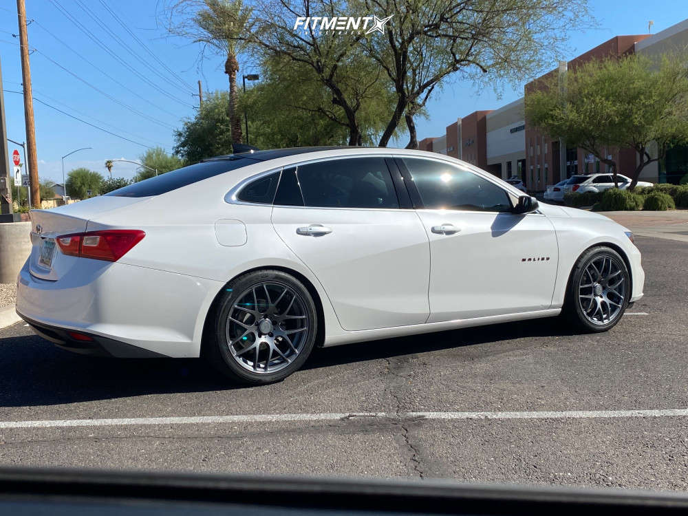2018 Chevrolet Malibu LT with 19x8.5 Verde V44 and Nitto 235x30 on  Coilovers | 1226346 | Fitment Industries