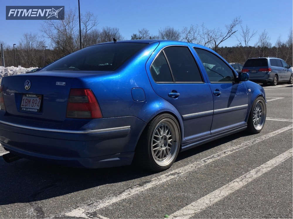 2001 Volkswagen Jetta GLS with 17x8.5 ESM 004R and Falken 205x40 on  Coilovers | 226146 | Fitment Industries