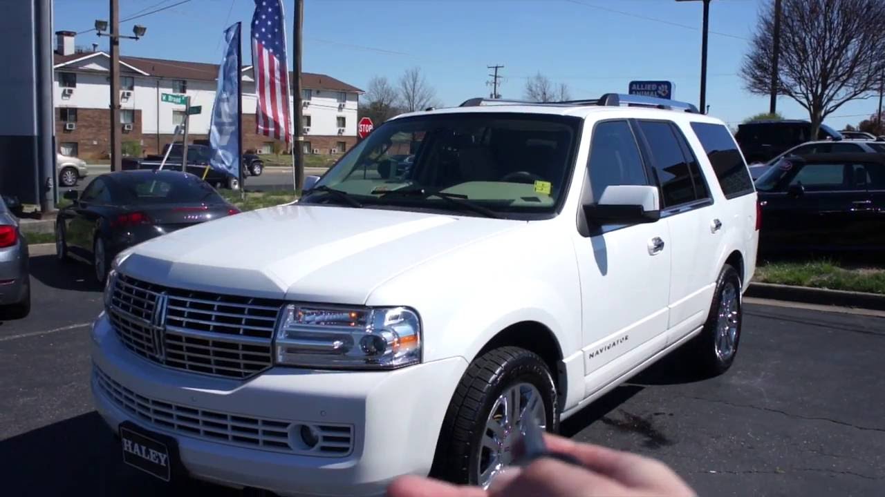 SOLD* 2009 Lincoln Navigator Limited Walkaround, Start up, Tour and  Overview - YouTube