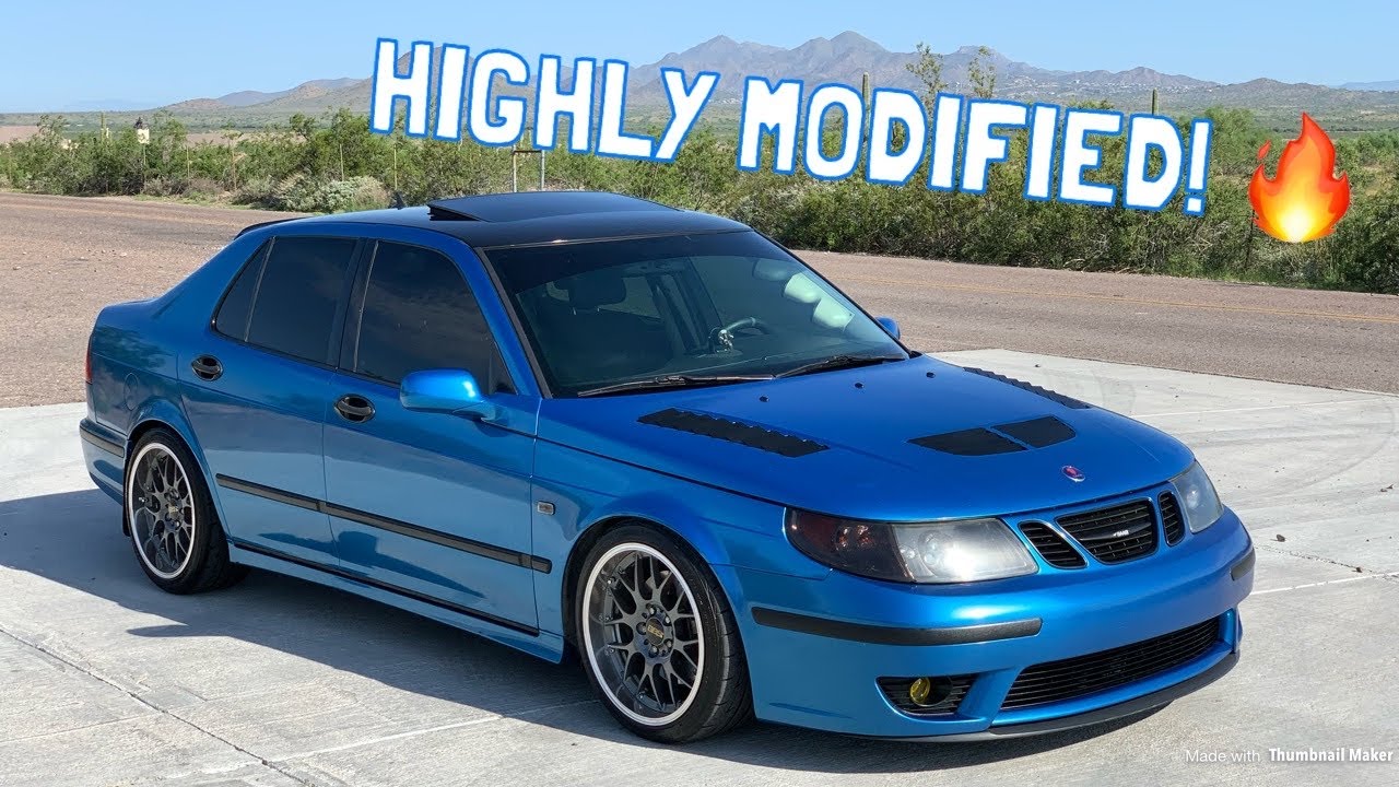 550WHP Big Turbo Saab 9-5 Review! - YouTube