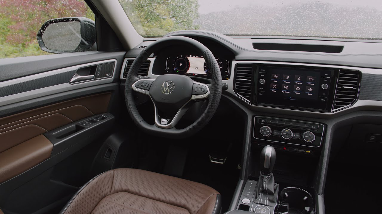2022 Volkswagen Atlas – Interior in 4K - YouTube