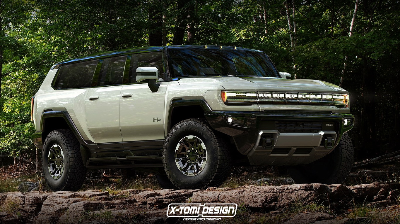 A 2022 GMC Hummer EV SUV Would Look Just As (If Not More) Desirable As The  Truck | Carscoops