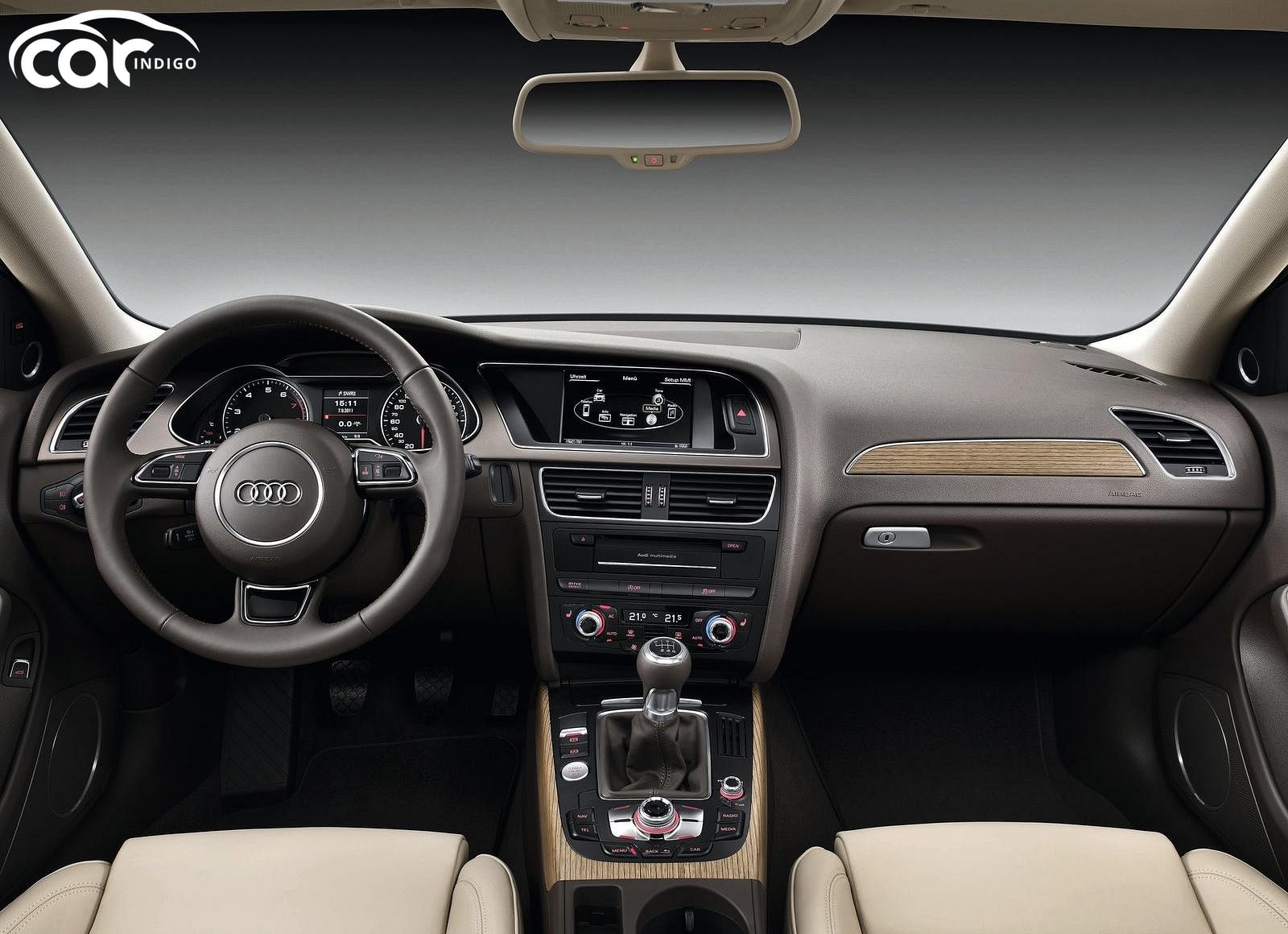 2013 Audi A4 Interior Review - Seating, Infotainment, Dashboard and  Features | CarIndigo.com