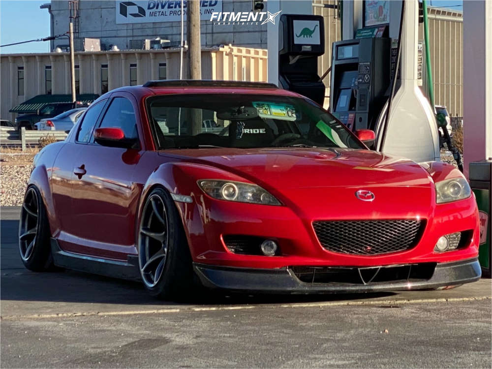 2004 Mazda RX-8 GT with 18x10.5 Kansei Tandem and Federal 235x40 on  Coilovers | 1651304 | Fitment Industries