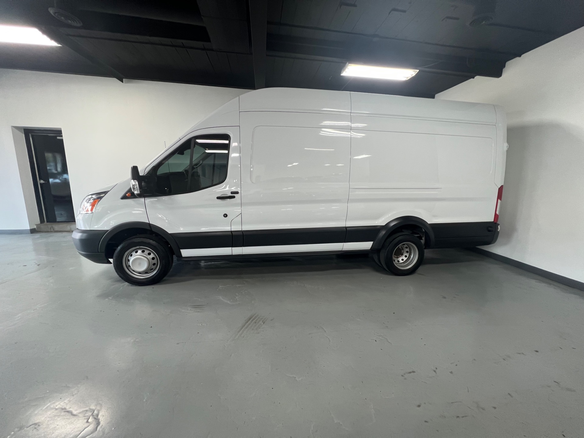 Used 2017 Oxford White Ford Transit Cargo T 350HD DUALLY extended high roof  350 HD For Sale (Sold) | Prime Motorz Stock #3827
