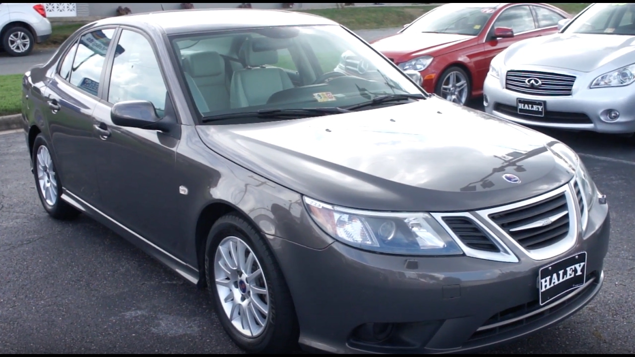 SOLD* 2008 Saab 9-3 2.0T Walkaround, Start up, Tour and Overview - YouTube