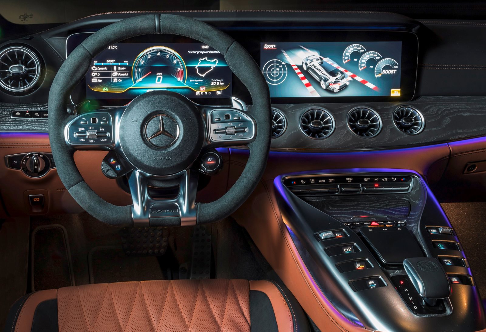 2021 Mercedes-AMG GT 63 Interior Dimensions: Seating, Cargo Space & Trunk  Size - Photos | CarBuzz