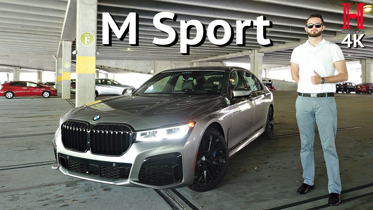 2021 BMW 750i M Sport is the Better than a Mercedes-Benz S Class - YouTube