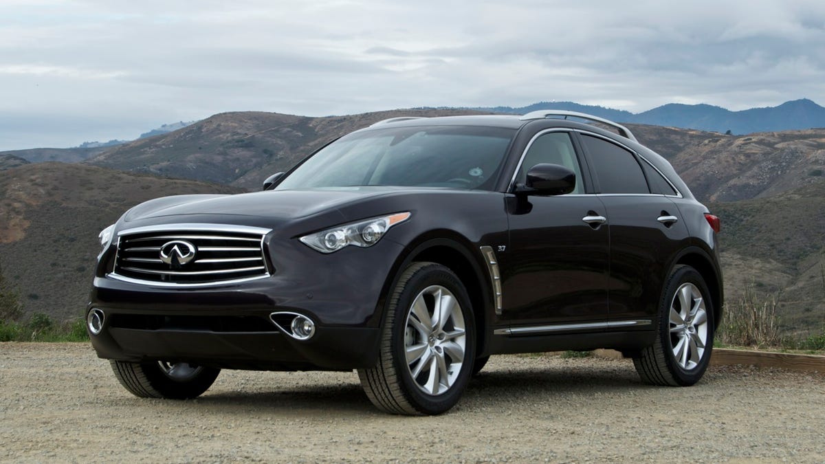 Infiniti's FX37 becomes the QX70 for 2014 (pictures) - CNET