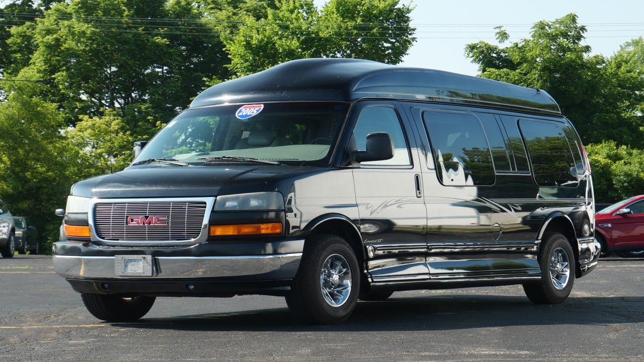 2005 GMC 9 Passenger Conversion Van By Explorer Vans | CP16329T - YouTube