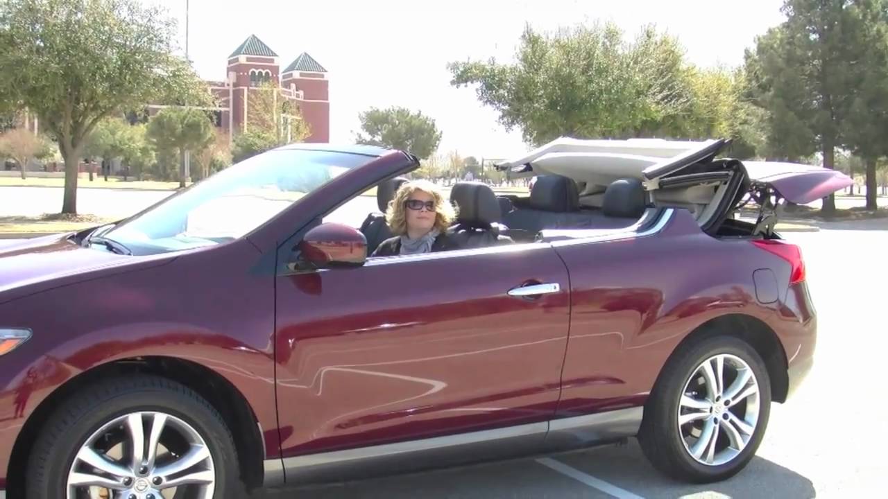 2011 Nissan Murano Cross Cabriolet Test Drive | TravelingMamas.com - YouTube