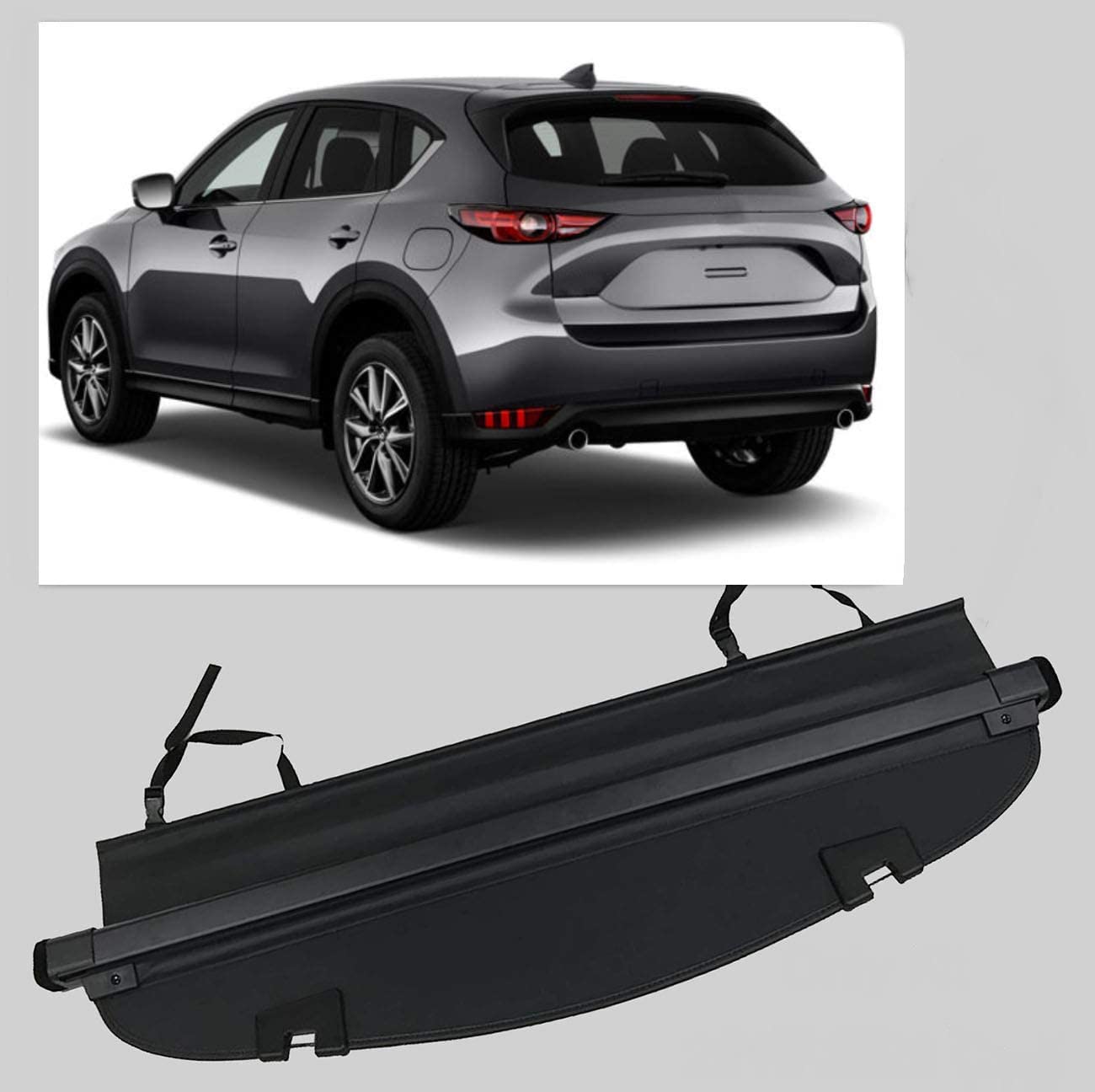 Amazon.com: Cargo Cover For 2017 2018 Mazda Cx-5 2019-2021 Black  Retractable Trunk Shielding Shade by Kaungka(Updated Version:There is no  gap between the back seats and the cover) : Automotive