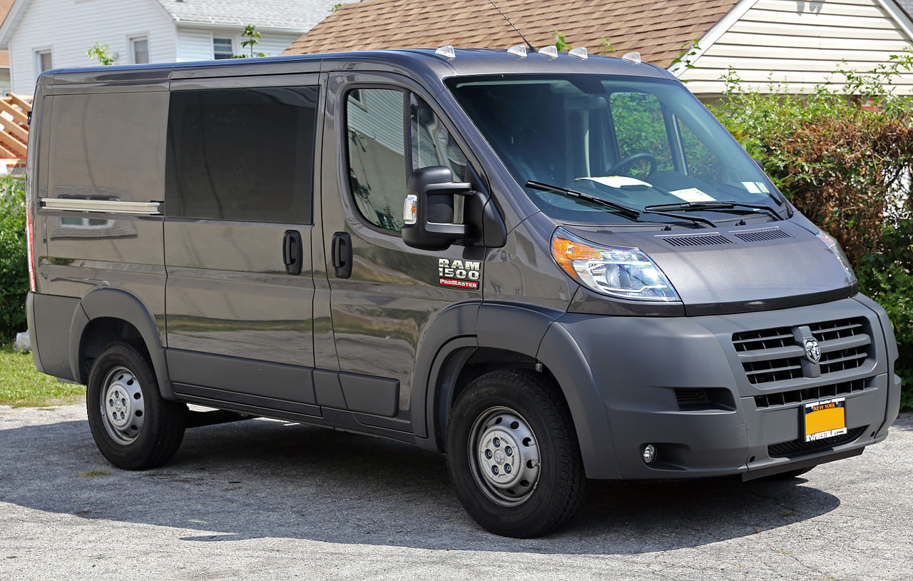 File:2014 Ram 1500 ProMaster Tradesman SWB std roof front.jpg - Wikipedia