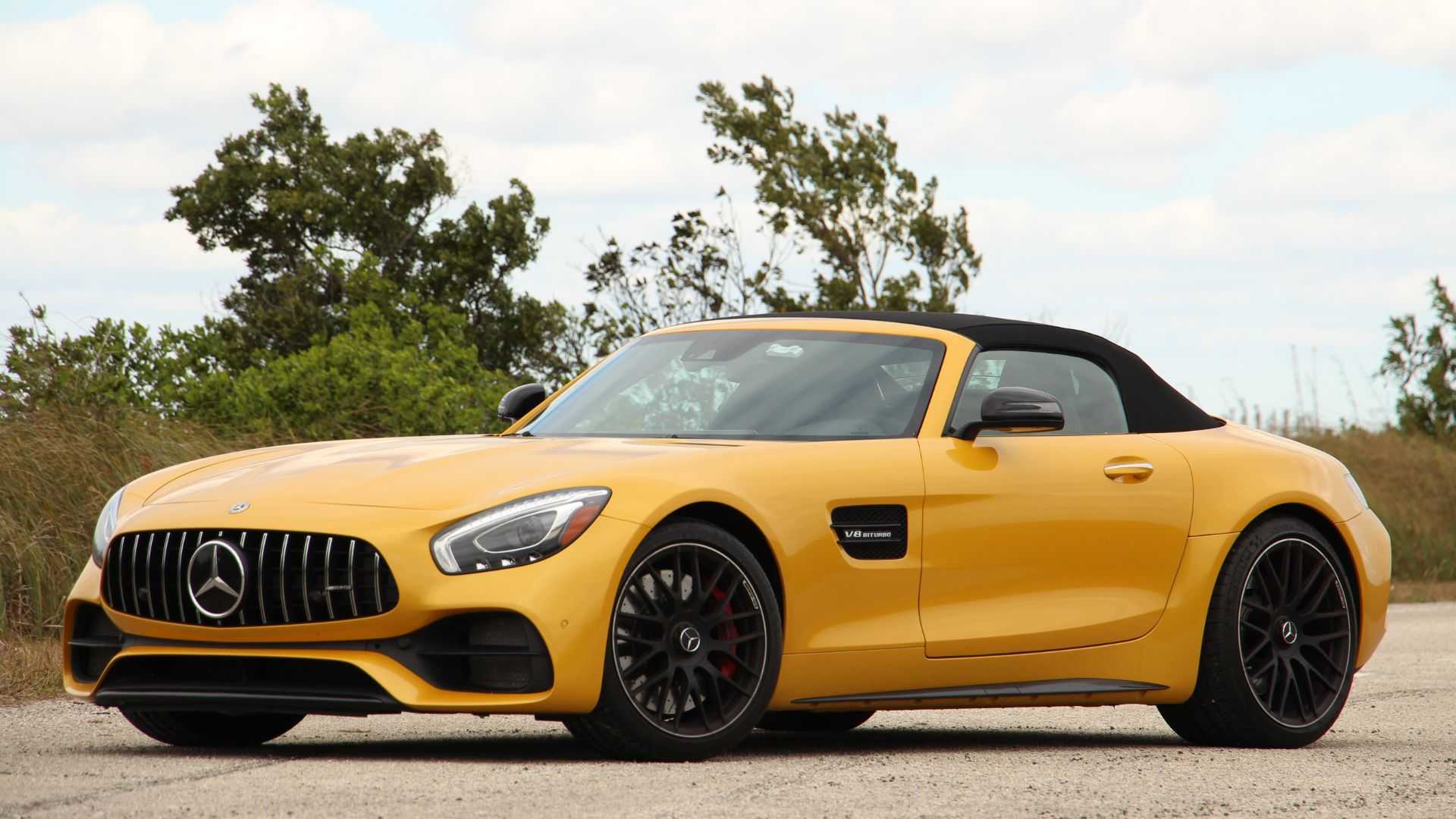 2019 Mercedes-AMG GT C Roadster Review: Fast Banana