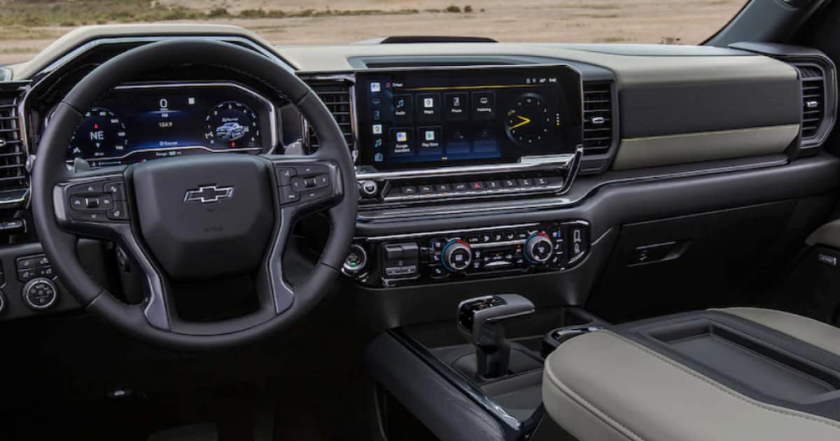 2022 Chevrolet Silverado 1500 Interior Design | Cornerstone Chevrolet