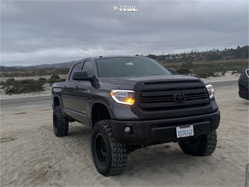 2017 Toyota Tundra Wheel Offset Slightly Aggressive Suspension Lift 6" |  1149782 | TrailBuilt Off-Road