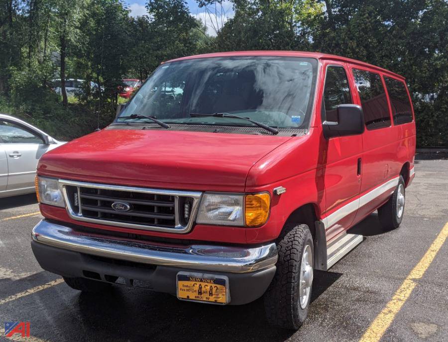 Auctions International - Auction: Endwell Fire District-NY #26341 ITEM: 2007  Ford E150 Utility Van