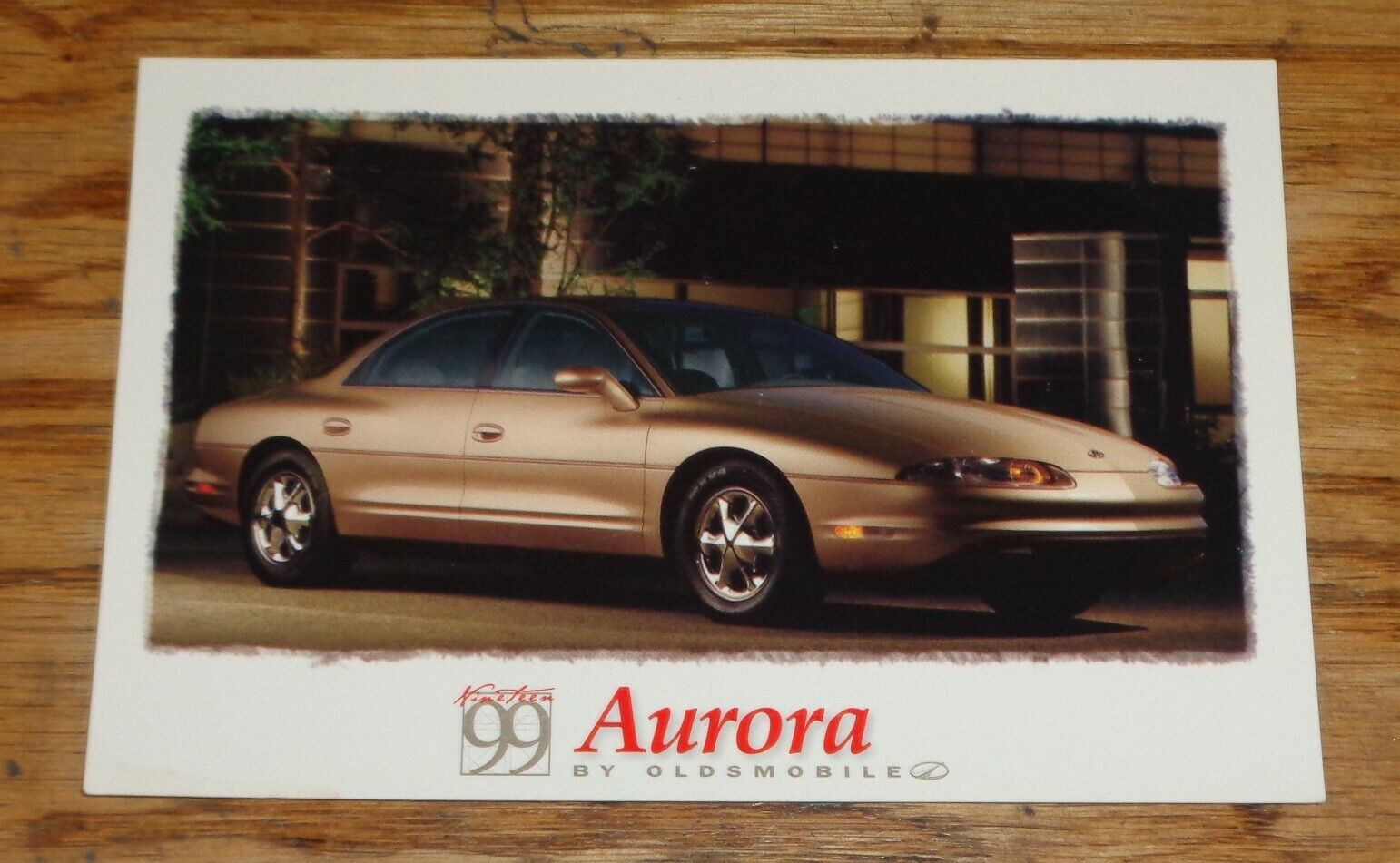 Original 1999 Oldsmobile Aurora Postcard 99 | eBay