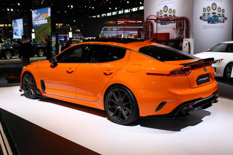 2018 Kia Stinger Photo Gallery from the Chicago Auto Show