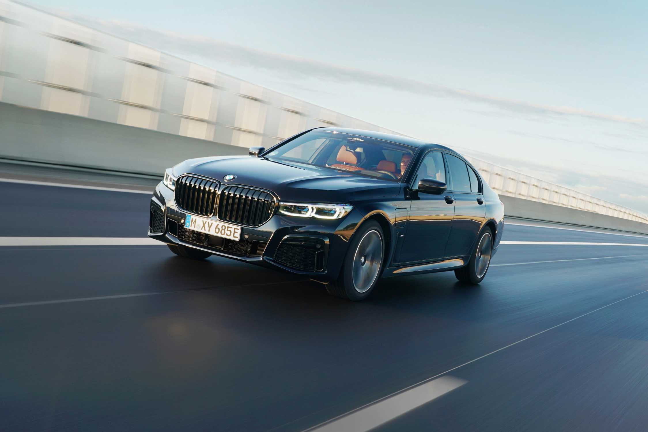 The BMW 745e - Additional photos.