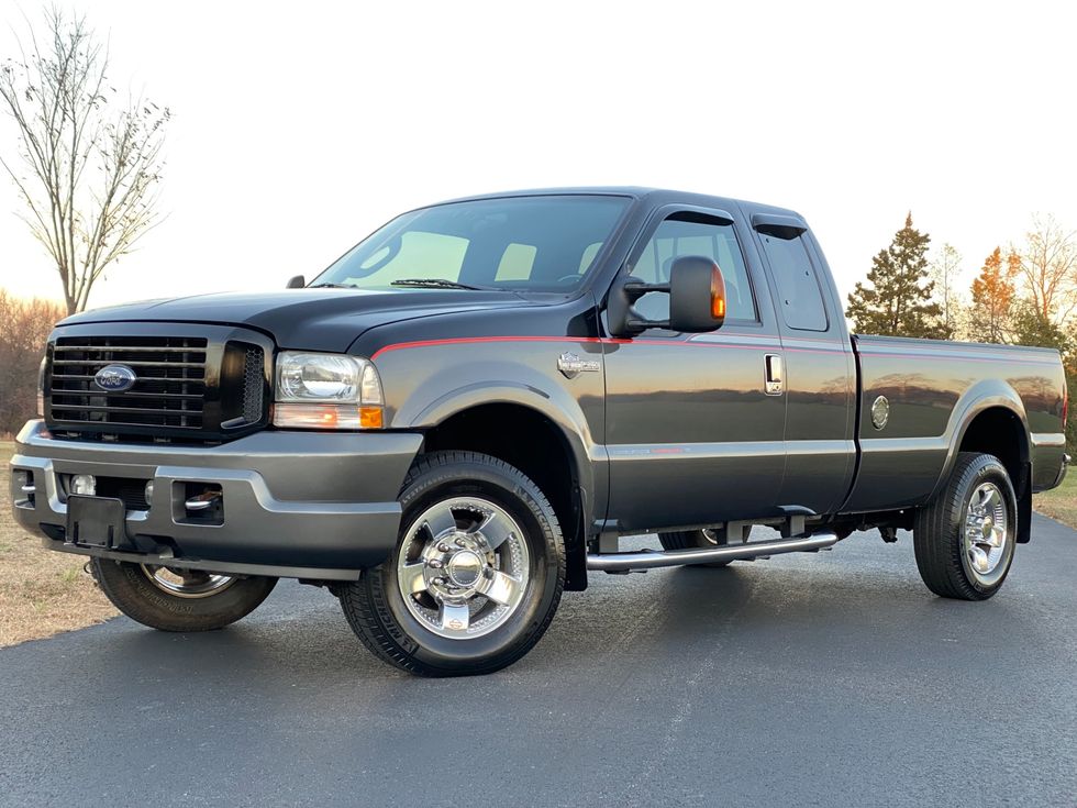 2004 Ford F250 Ext Cab 8' Bed HARLEY-DAVIDSON DIESEL 4X4 ONLY 58K MILES  1-OWNER | Westville New Jersey | King of Cars and Trucks