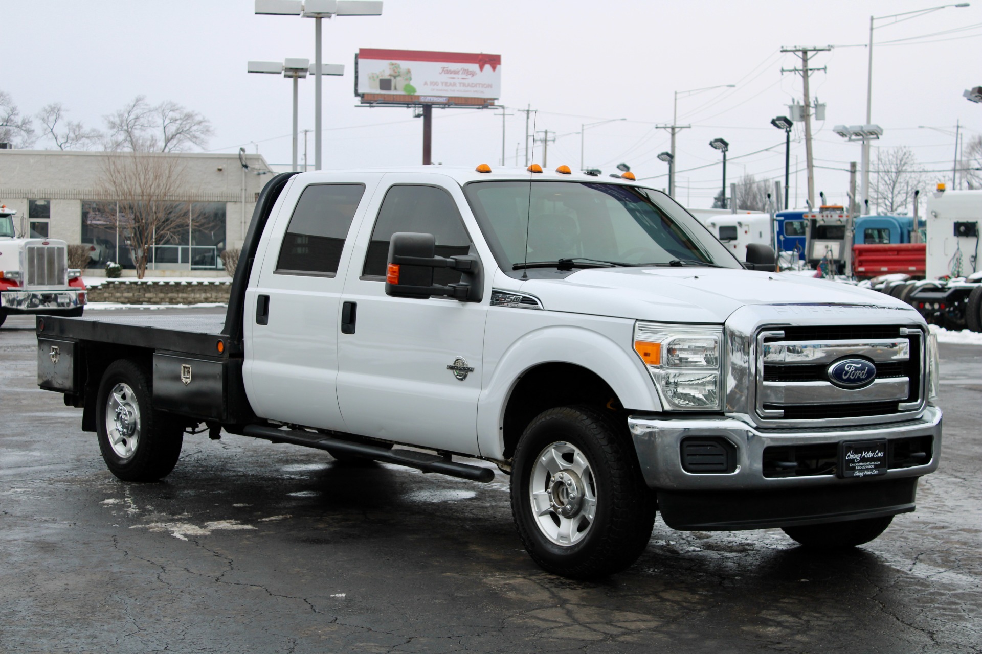 Used 2013 Ford F-350 Super Duty XLT 4x4 Diesel Flat Bed with 5th Wheel For  Sale (Special Pricing) | Chicago Motor Cars Stock #17769