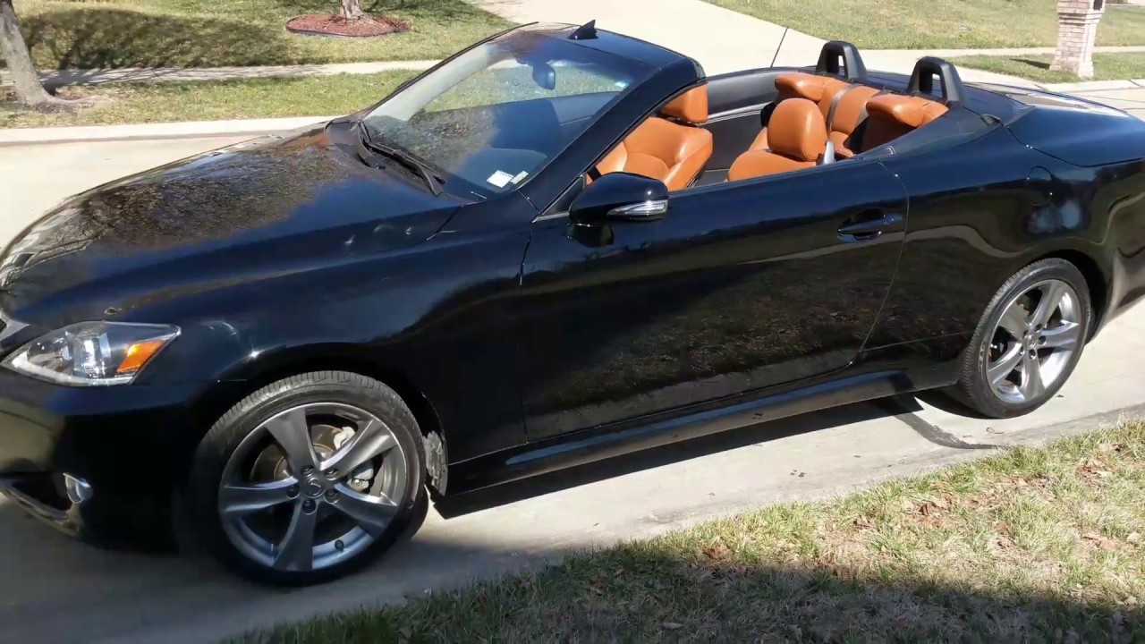 2012 Lexus IS250C Hardtop Convertible - Only 41kmi - iAutoAgent.com -  YouTube