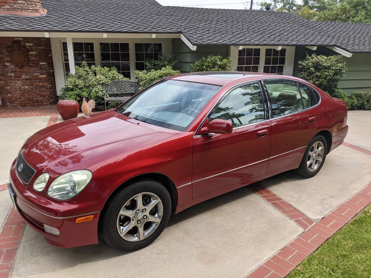 2001 Lexus GS 300 in Cinnabar Pearl with 92k Miles - Klipnik